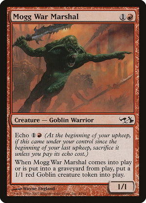 Mogg War Marshal (45) [Duel Decks: Elves vs. Goblins]