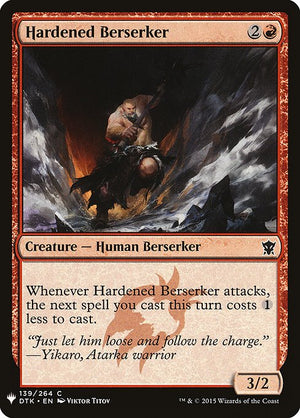 Hardened Berserker (DTK-139) [The List]