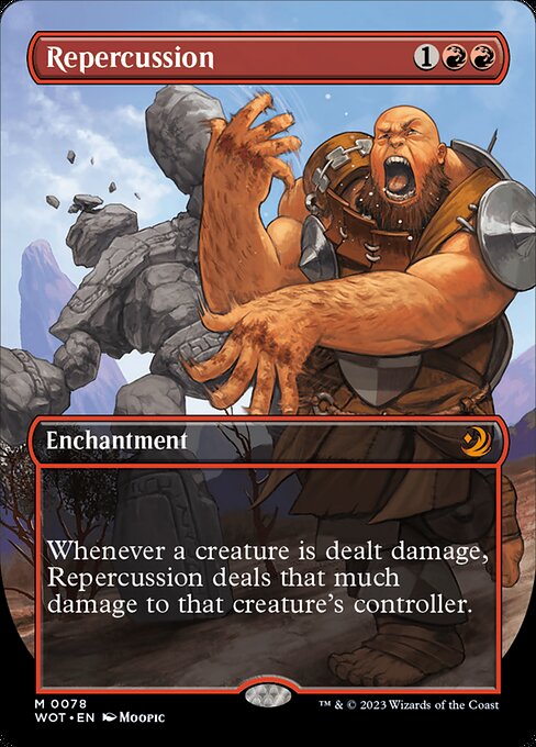 Repercussion (78) [Wilds of Eldraine: Enchanting Tales] [Borderless]