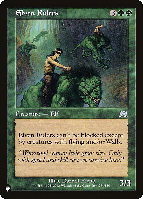 Elven Riders (ONS-254) [The List]