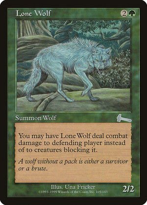 Lone Wolf (105) [Urza's Legacy]