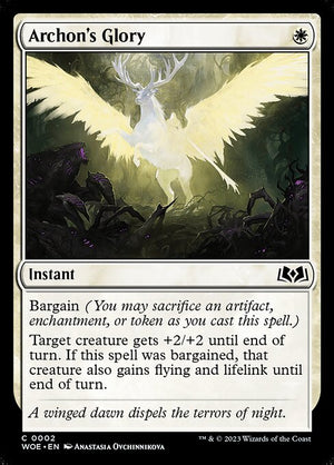 Archon's Glory (2) [Wilds of Eldraine]
