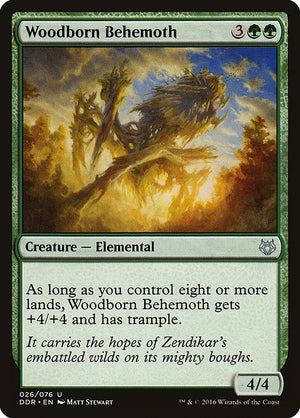Woodborn Behemoth (26) [Duel Decks: Nissa vs. Ob Nixilis]
