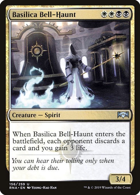 Basilica Bell-Haunt (156) [Ravnica Allegiance]