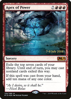 Apex of Power (129s) [Core Set 2019 Promos]