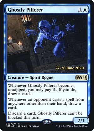 Ghostly Pilferer (52s) [Core Set 2021 Promos]