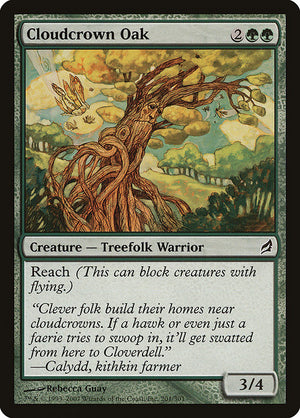 Cloudcrown Oak (201) [Lorwyn]