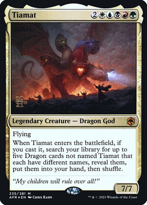 Tiamat (235s) [Adventures in the Forgotten Realms Promos]