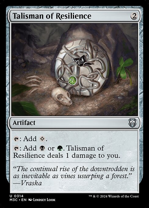 Talisman of Resilience (314) [Modern Horizons 3 Commander]