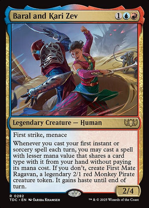 Baral and Kari Zev (282) [Tarkir: Dragonstorm Commander]