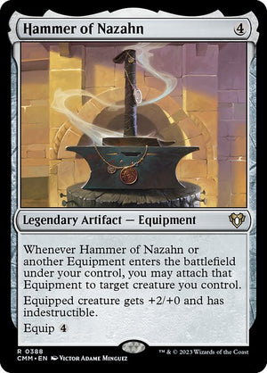 Hammer of Nazahn (388) [Commander Masters]