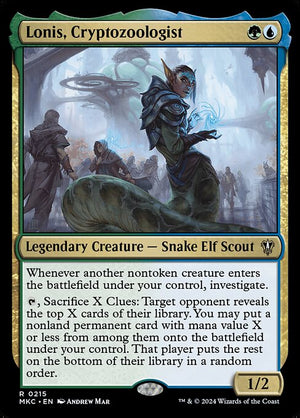 Lonis, Cryptozoologist (215) [Murders at Karlov Manor Commander]