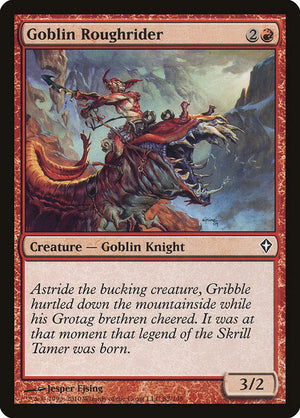 Goblin Roughrider (82) [Worldwake]