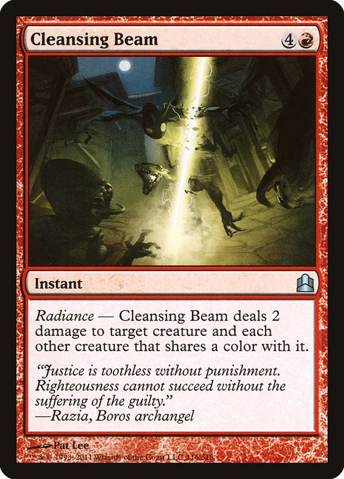 Cleansing Beam (116) [Commander 2011]