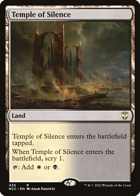 Temple of Silence (435) [New Capenna Commander]