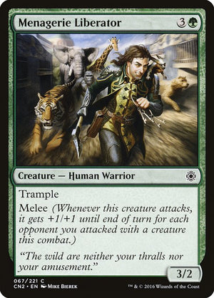 Menagerie Liberator (67) [Conspiracy: Take the Crown]