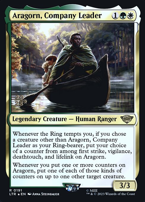 Aragorn, Company Leader (191s) [Tales of Middle-earth Promos]
