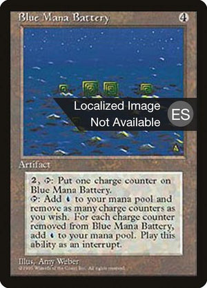 Blue Mana Battery (300) [Fourth Edition Foreign Black Border]