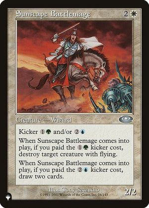 Sunscape Battlemage (PLS-16) [The List]