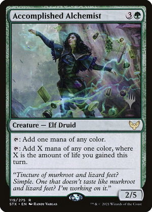 Accomplished Alchemist (119p) [Strixhaven: School of Mages Promos]