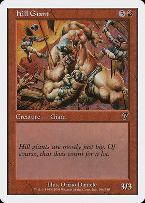 Hill Giant (196) [Seventh Edition]