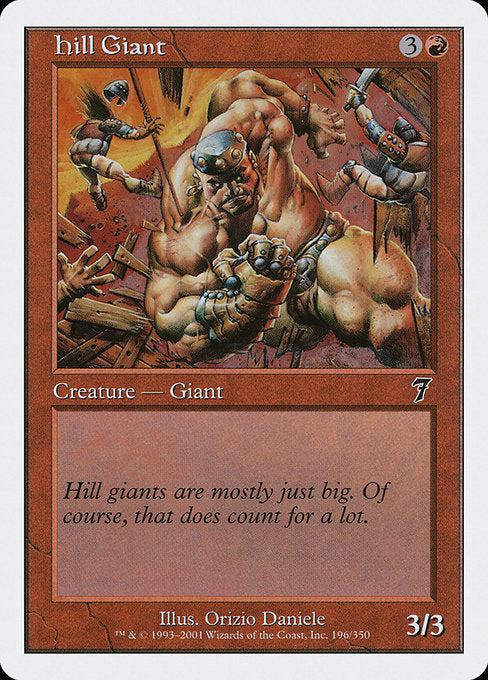 Hill Giant (196) [Seventh Edition]