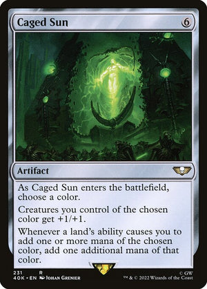 Caged Sun (231) [Warhammer 40,000 Commander]
