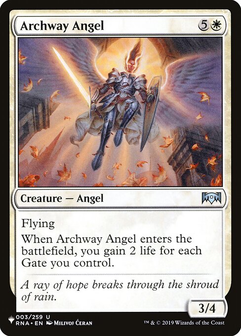 Archway Angel (RNA-3) [The List]