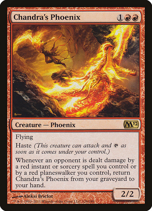 Chandra's Phoenix (126) [Magic 2012]