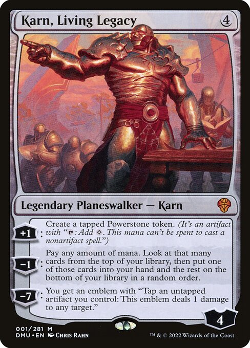Karn, Living Legacy (1) [Dominaria United]
