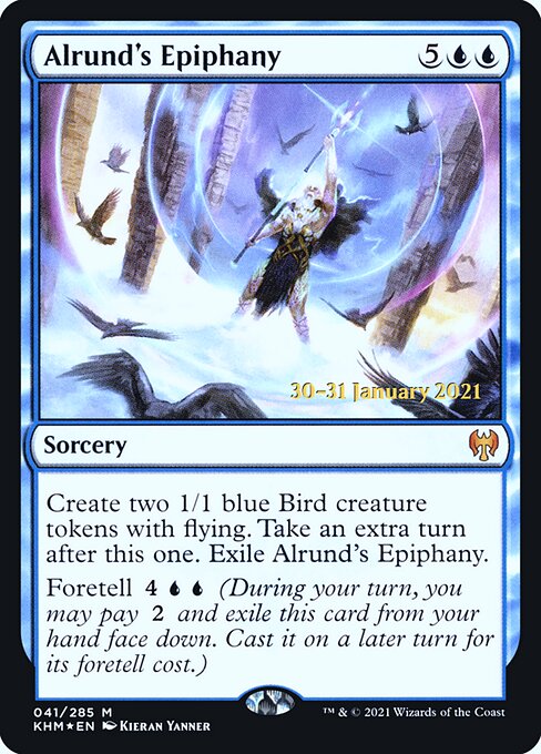 Alrund's Epiphany (41s) [Kaldheim Promos]