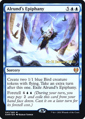 Alrund's Epiphany (41s) [Kaldheim Promos]