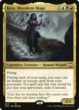 Kess, Dissident Mage (344) [New Capenna Commander]