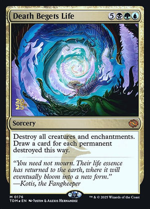 Death Begets Life (176s) [Tarkir: Dragonstorm Promos]