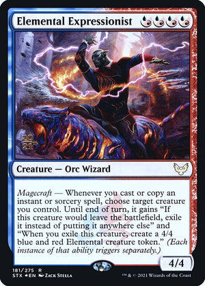 Elemental Expressionist (181s) [Strixhaven: School of Mages Promos]