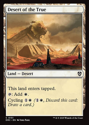 Desert of the True (151) [Aetherdrift Commander]
