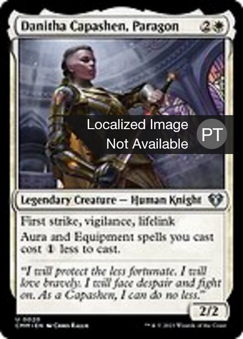 Danitha Capashen, Paragon (20) [Commander Masters]