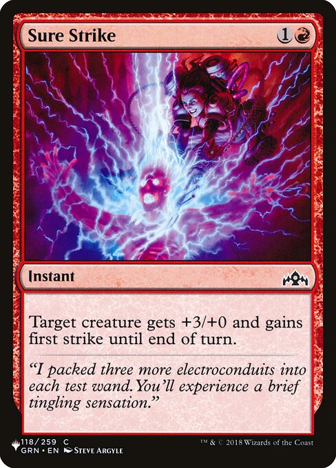 Sure Strike (GRN-118) [The List]