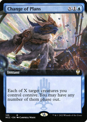 Change of Plans (125) [New Capenna Commander] [Extended Art]