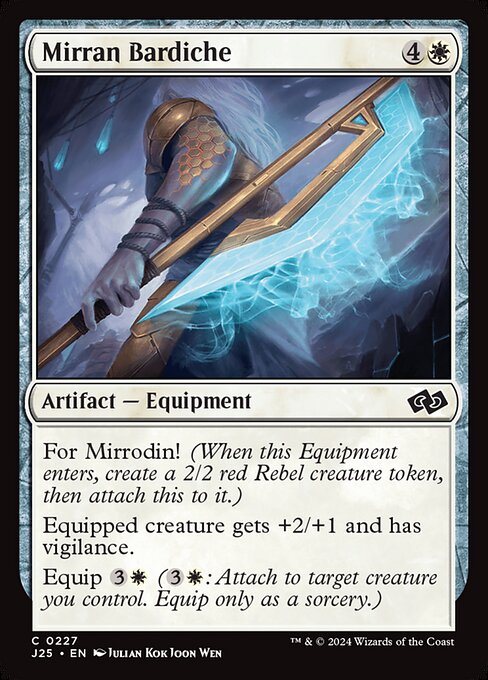 Mirran Bardiche (227) [Foundations Jumpstart]