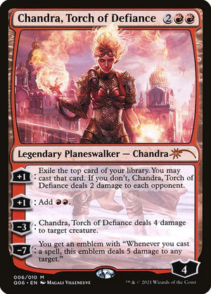 Chandra, Torch of Defiance (6) [Pioneer Challenger Decks 2021]