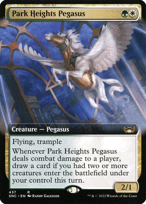 Park Heights Pegasus (437) [Streets of New Capenna] [Extended Art]