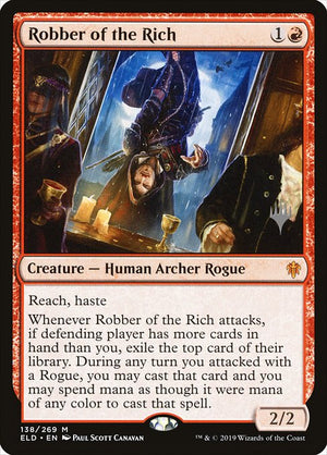 Robber of the Rich (138p) [Throne of Eldraine Promos]
