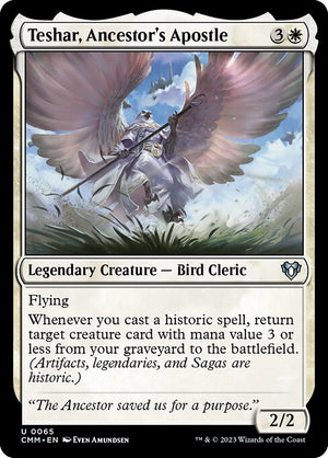 Teshar, Ancestor's Apostle (65) [Commander Masters]
