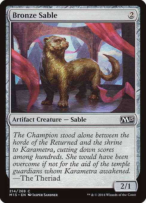 Bronze Sable (214) [Magic 2015]
