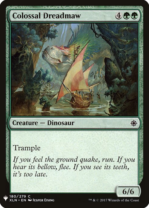 Colossal Dreadmaw (XLN-180) [The List]