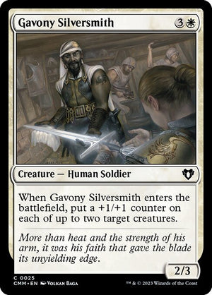 Gavony Silversmith (25) [Commander Masters]
