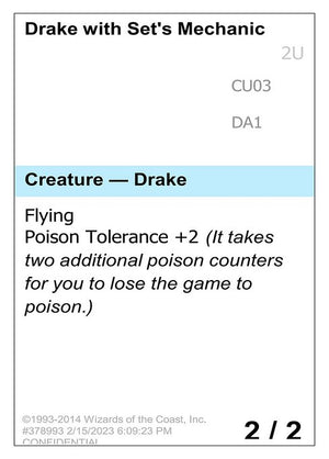 Drake with Set's Mechanic (CU03) [Unknown Event]