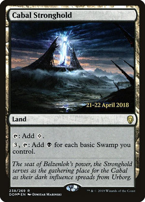 Cabal Stronghold (238s) [Dominaria Promos]