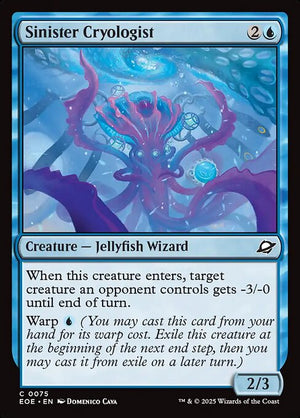 Sinister Cryologist (75) [Edge of Eternities]